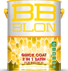 BB BLON QUICK COAT 2 IN 1 SATIN FOR INTERIOR