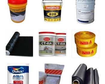 Top 4 vật liệu chống thấm tốt nhất hiện nay